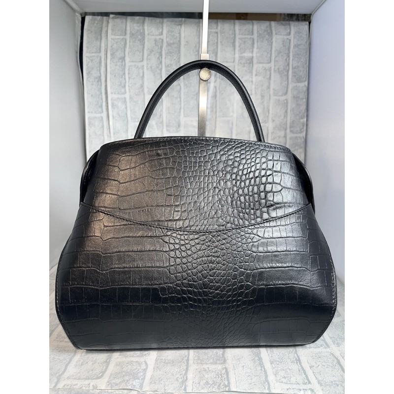 Rebecca JT-240323 Women's Design Bag, 2-Way Shoulder Included, Genuine Cowhide
