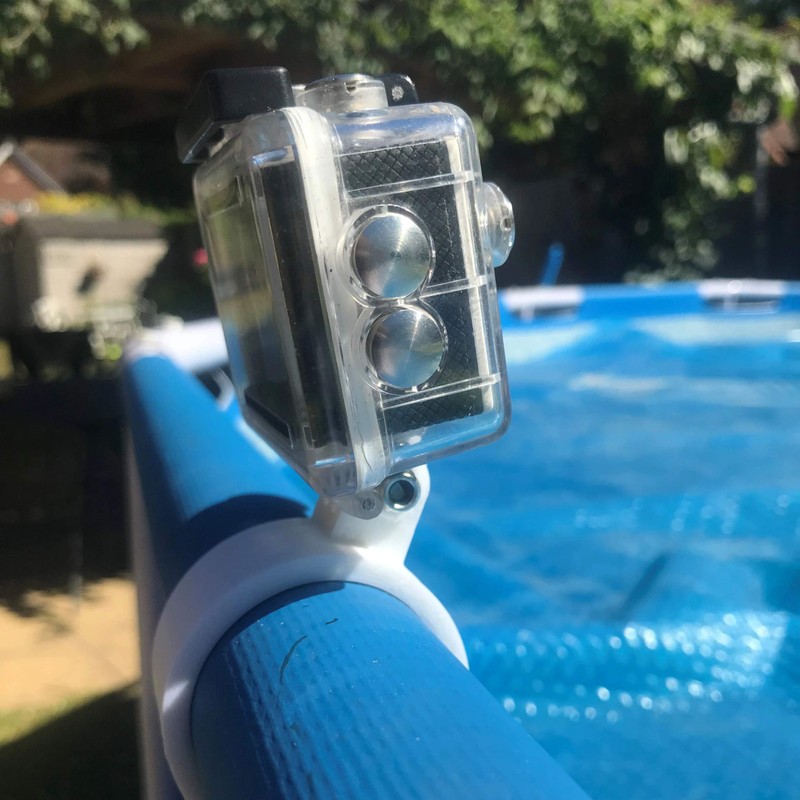 Go-Pro Swimming Pool Support 45mm Top Rail White for Intex