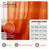 Intimates 2 Panels Woven Shimmer Voile Curtains Window Voile Panels