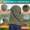 SUN CUBE Sombrero de pesca con solapa para cubrir la