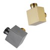 Gold Hand Shower Wall Outlet Elbow, G1/2 Inch Handheld Shower