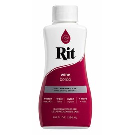 Unknown Rit Dye Liquid Fabric Dye, 8-Ounce,  Wine