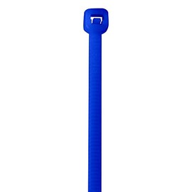 Aviditi CT422D Nylon Cable Tie, 4-Inch Length X 3/32-Inch Width, Blue (Case of 1000)