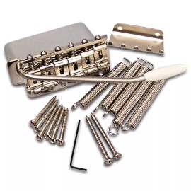 Callaham Bridge Assembly for Mexican Standard Strat® w/ trem arm - 64 Arm (5-1/4"), Mint Green