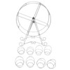 Ferris Wheel Cupcake Stand, 8 Cups Dessert Carrier Display Holder,