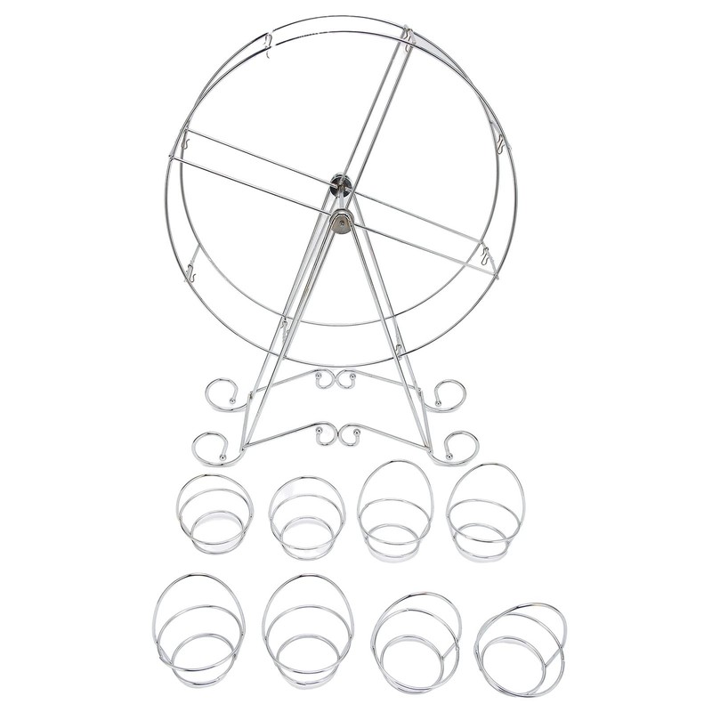 Ferris Wheel Cupcake Stand, 8 Cups Dessert Carrier Display Holder,