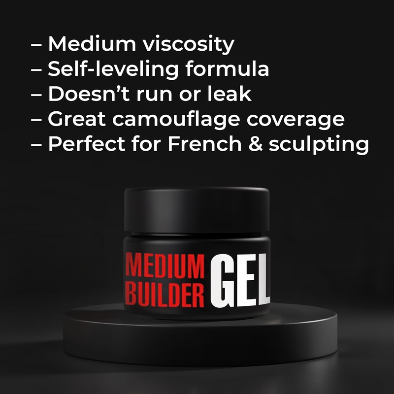 K Professional Builder - Medium Builder Gel Beige Pink Nail