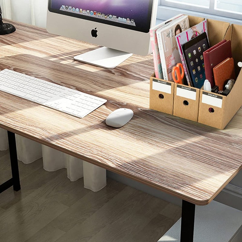 Fiyerna Foldable Desk File Holder Organizer Sturdy Cardboard Magazine Storage