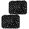 Mokaskaidj Pack of 2 Sink Liners, Sink Mat Protective Mat,
