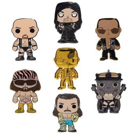 POP Funko Pop Pin WWE Blind Box Pin Entertainment Earth Exclusive (1 Pin), Gold