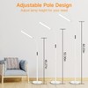 OUTON LED Floor Lamp 15W 1500LM, Adjustable Height, Dimmable Modern