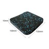 ZSooner Shock Absorbing Treadmill Mat, 6 Pieces, Anti-Vibration Sound Insulation,