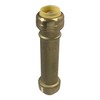 2 Pcs. XFITTING 1/2" Push Fit Slip/Repair Coupling, 1/2" Push