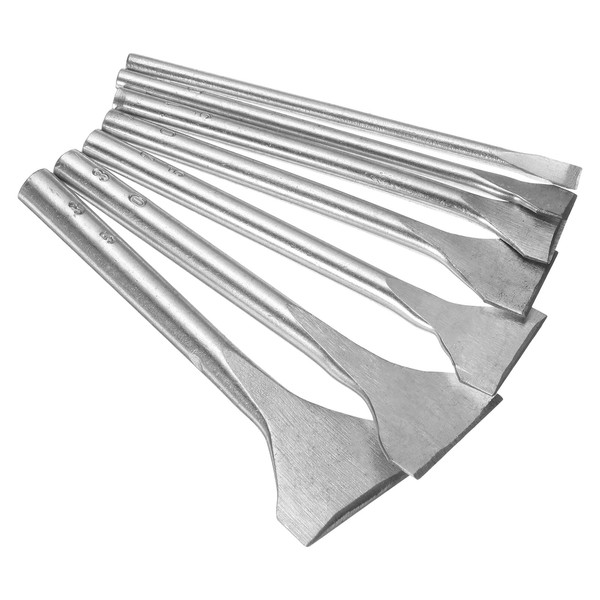 sourcing map 7pcs Slot Leather Punch, 5mm-35mm, Leather Cutter, Belt