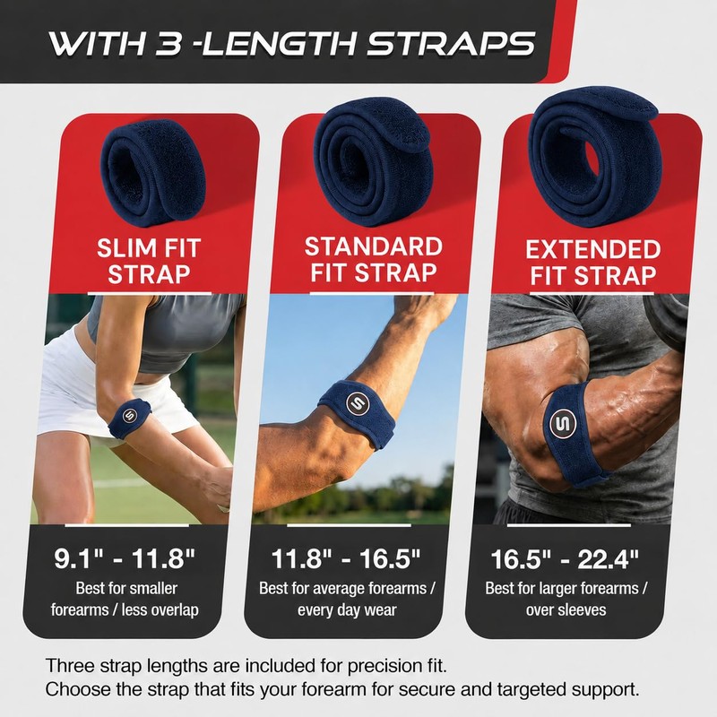 Sleeve Stars Tennis Elbow Brace for Men & Women, Elbow