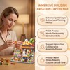 JYLWSMHMU Japanese Sushi Shop Building Blocks Set Japan Mini Blocks