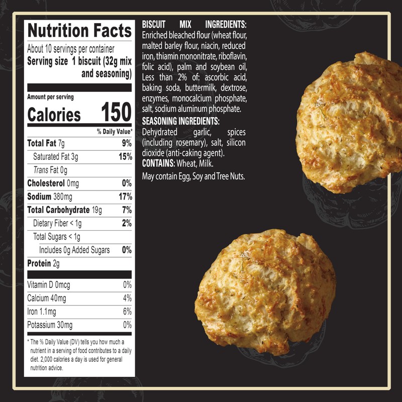Red Lobster Rosemary Garlic Parmesan Biscuit Mix, Rosemary Garlic Herb