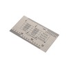 Guitar Neck Notched Straight Edge Ruler String Action Height Gauge