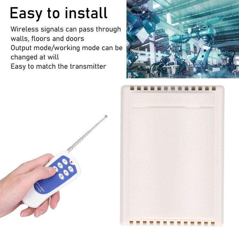 Remote Control Switch 6 Channel Wireless HighPower Receiving Relay Module