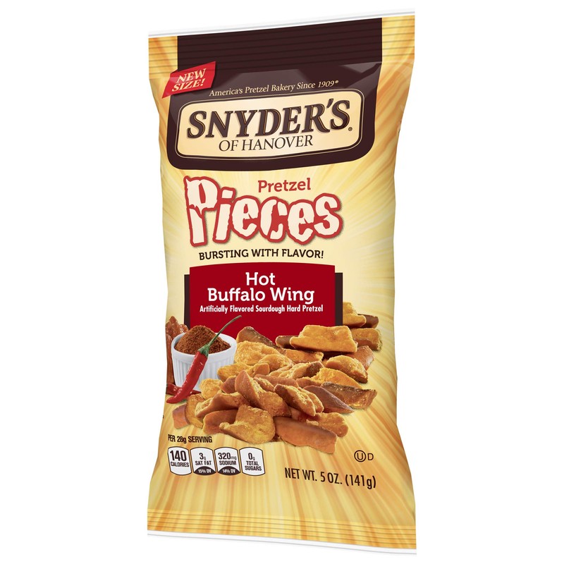Snyder's of Hanover Pretzel Pieces, Hot Buffalo Wing, 5 Ounce