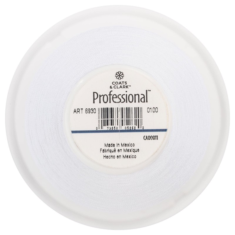 Coats & Clark Professional All Purpose Thread, White