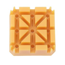 PACKOVE Plastic Watch Band Holder Tool Versatile Watch Band Mount for Easy Bracelet Repair Replacement Slots for Various Convenient Workbench Storage Yellow