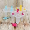 COM-FOUR Set of 3 Ice Lolly Moulds for 12 Ice