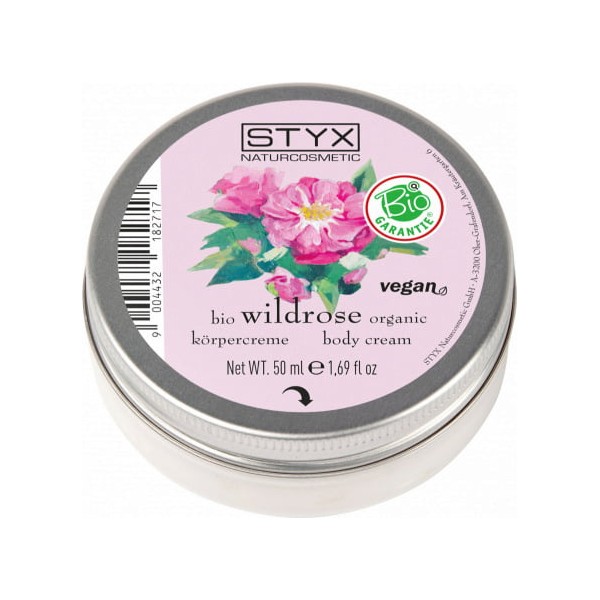 STYX Organic Wild Rose Body Cream , 50 ml