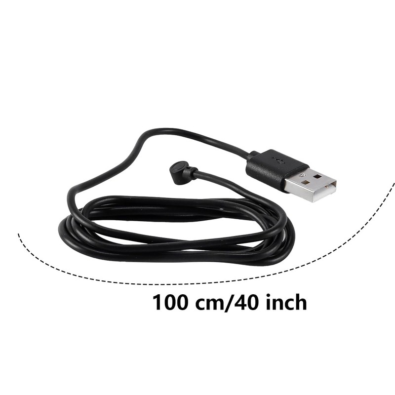 Ausi 2PCS Magnetic Charging Cable 4.0mm Round Port 2Pin Fast