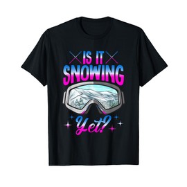 Ski 90s 80s Skiing Outfit Retro Skiing Goggles T-Shirt