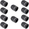 Jienk 10PCS 1/4 Inch Tube OD Pneumatic Cap Plug Fitting,