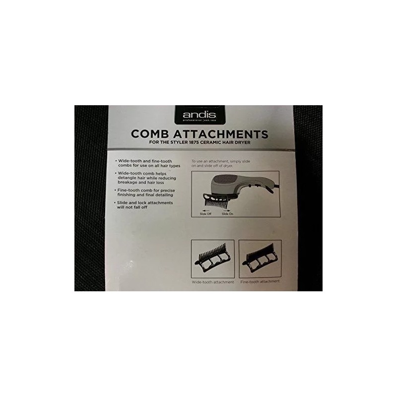 Andis Company 85030 Replacement Combs ( Fits on the 85020