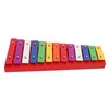 Colorful Xylophone Aluminum Birch 13 Tones Professional Glockenspiel for Creating
