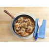 IMUSA USA Woodlook 12" Black Stone Fry Pan Handle and