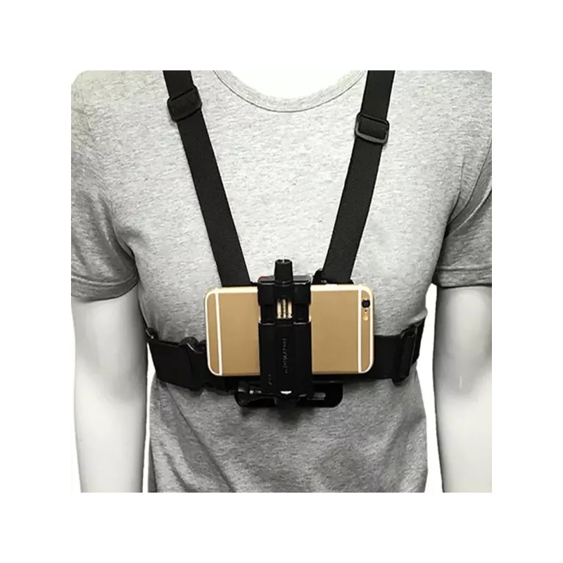 가슴 가슴마운트 어댑터 스마트폰 작동 액션 버클 서치 Chest Mount
