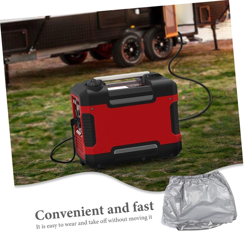 Outanaya Portable Generator Cover Dustproof Tarpaulin Rain Cover for Generators