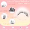 Natural Lash Clusters Kit Wispy Lash Extension Kit D Curl