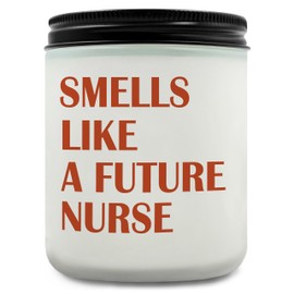 Future Nurse Gifts for Women, Nurse Candle, School Nurse Gifts, Nurse Graduation Gift, Nursing Student Gifts, Best Gifts for Medical Students, Smells Like a Future Nurse Scented Candles