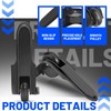 SANOU Suitcase Wheels Replacement Wheels 1 Pair Suitcase Replacement Wheels