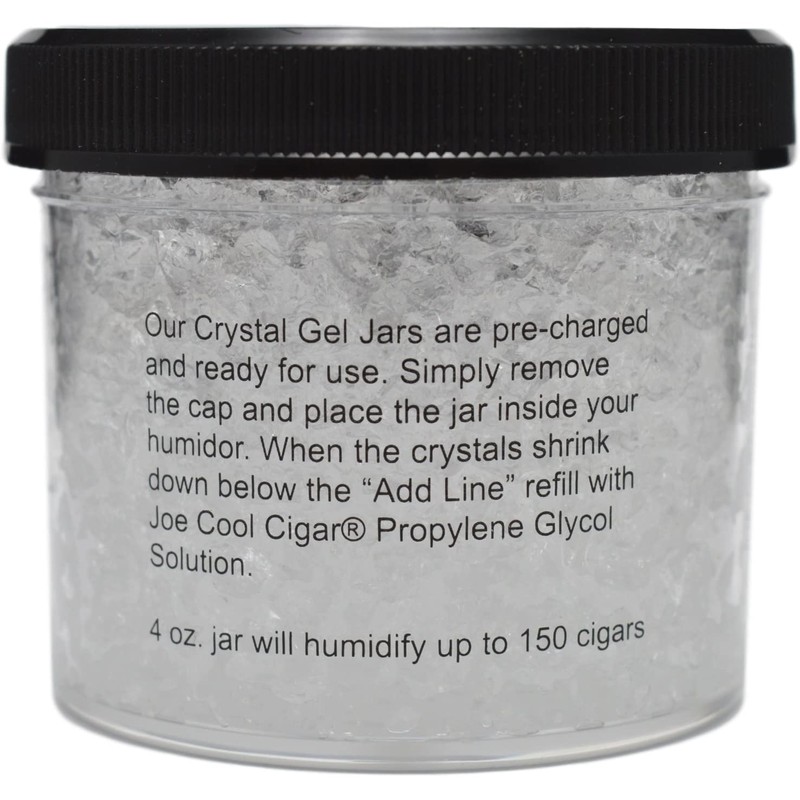 Joe Cool Cigar Crystal Gel Humidifier for Cigar Humidors -
