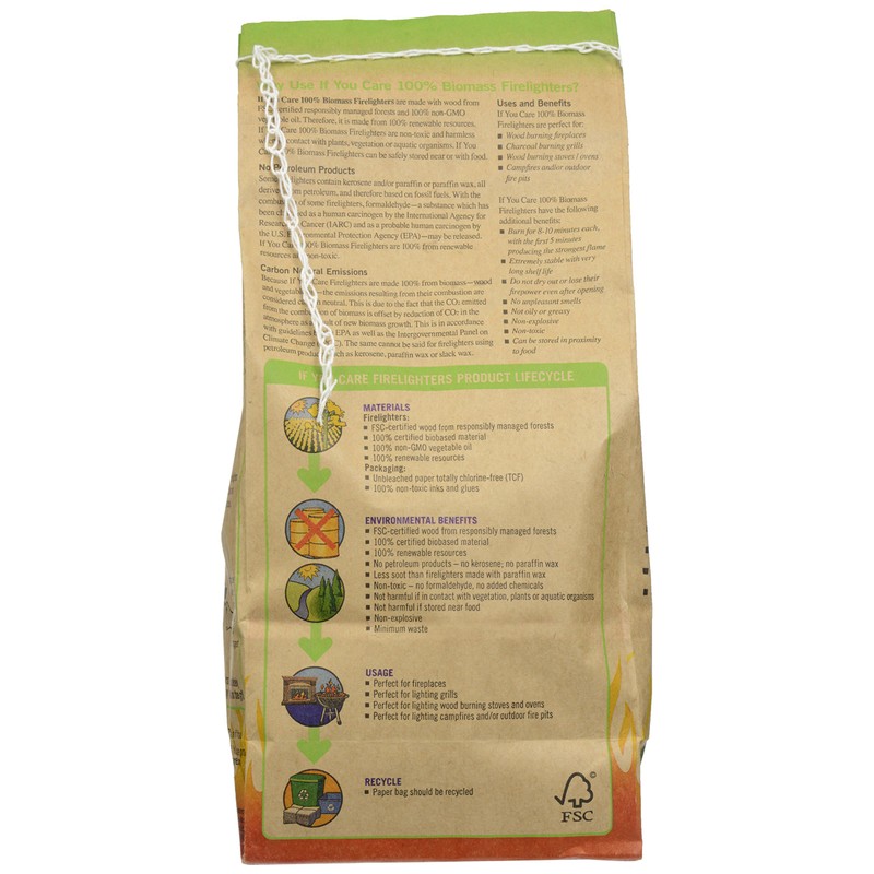 IF YOU CARE Firelighters 72piece (PACK OF 1)