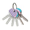 Lucky Line, Vinyl, Designer Pattern Key Identifier Caps, 4 Pack