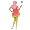 Widmann - Kostüm Candy Girl, Kleid, Lutscher, Karneval, Mottoparty