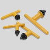 4 PCS Drill Chuck Key Set Carbon Steel T Shape