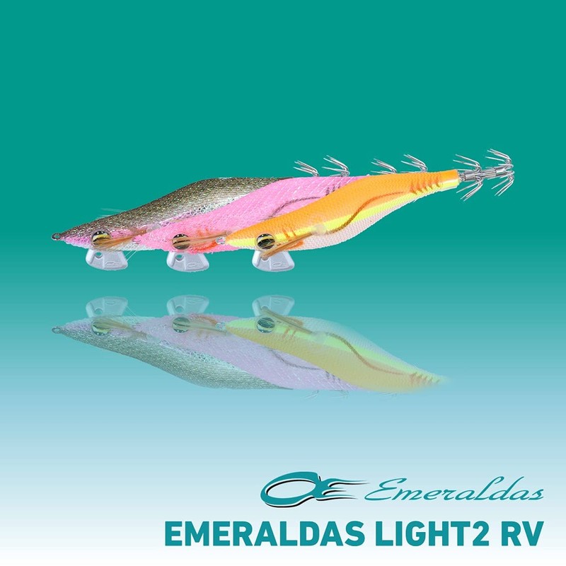 Daiwa Egi Emeraldas Light 2 RV Fishing Hook, No. 1.5,