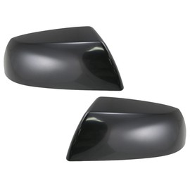 TRQ 2 Piece Driver and Passenger Side Set Mirror Cap Set Paint to Match Compatible with 2008-2013 Toyota Sequoia 2007-2013 Tundra