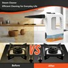 ZMURED Handheld Steam Cleaner, 15s Instant Heat, 400ML Tank, Portable