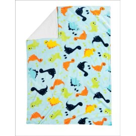 Chiqui Mundo Cobertor Para Bebe Chiqui Mundo Alaska Cunero 108*150cm Color Diseño Diseño De La Tela Dinos