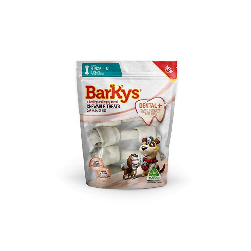 Barkys Hueso 4-5 NF Dental Prodigest 6 Pzs, Natural, 1