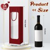 Tioncy 24 Pcs Single Wine Bottle Gift Bag, Champagne Bags